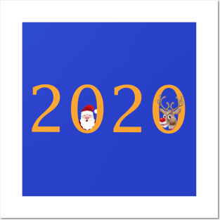 2020 Happy new year Posters and Art